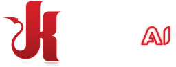 Kink AI logo in red and white